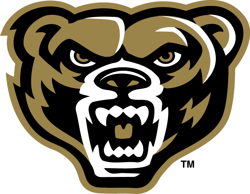 Oakland Golden Grizzlies 2012-Pres Primary Logo t shirts iron on transfers